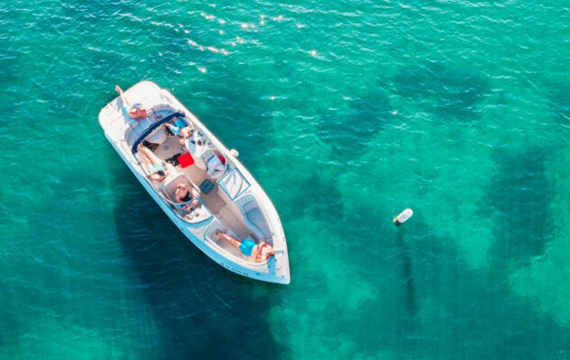 boat drone shot clickboat
