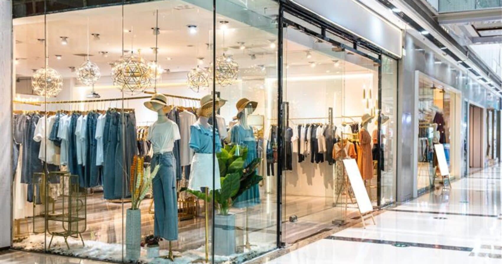 Retail marketing header